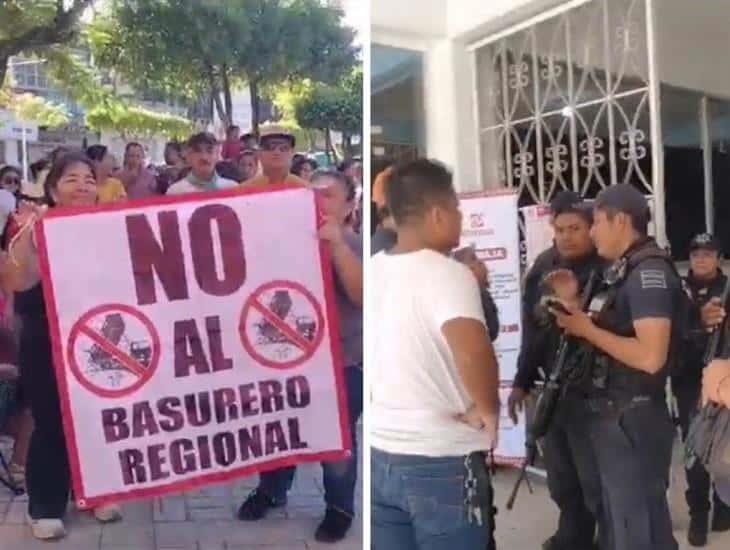 El No al relleno Sanitario Regional de Nanchital” sería oficializado en sesión de cabildo | VIDEO