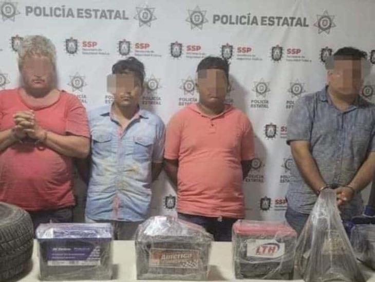 Se quedan en prisión banda dedicada al robo de autopartes de Las Choapas