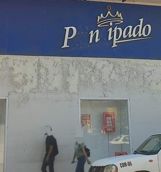 Tras 15 años de servicio, cierra la tienda Principado en el centro de Coatzacoalcos