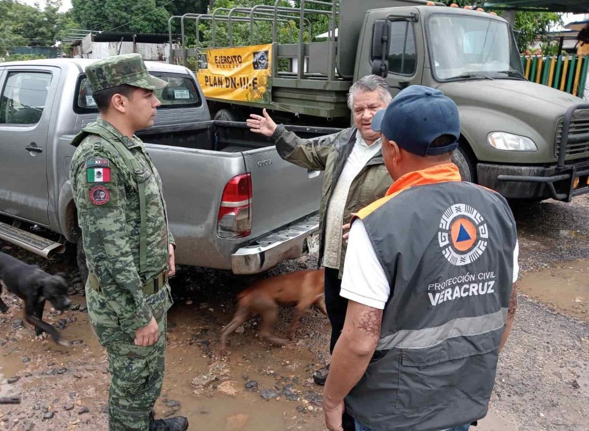 Activan el plan DN-IIIE en Villa Cuichapa; familias pierden su patrimonio en inundaciones