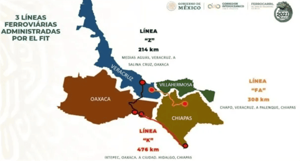 Tren Interoceánico: ¿cuánto durará el recorrido de Veracruz a Oaxaca?