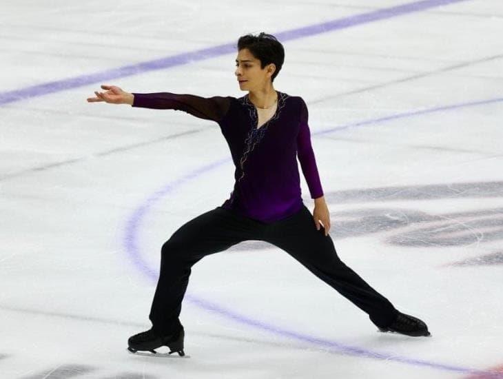 Donovan Carrillo gana medalla de plata en Escocia ¡con patines prestados!