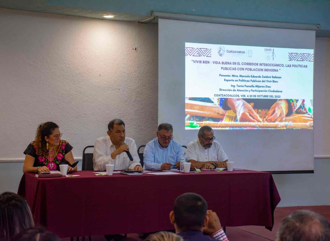 Promueven en Coatzacoalcos, políticas públicas con Población Indígena