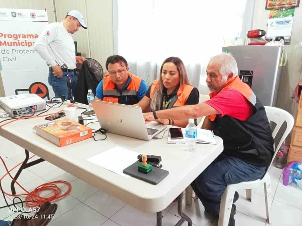 Protección Civil fue capacitado para identificar zonas de riesgo en la ciudad