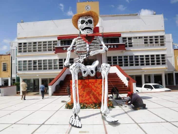 En estos lugares podrás visitar las calaveras gigantes en Coatzacoalcos