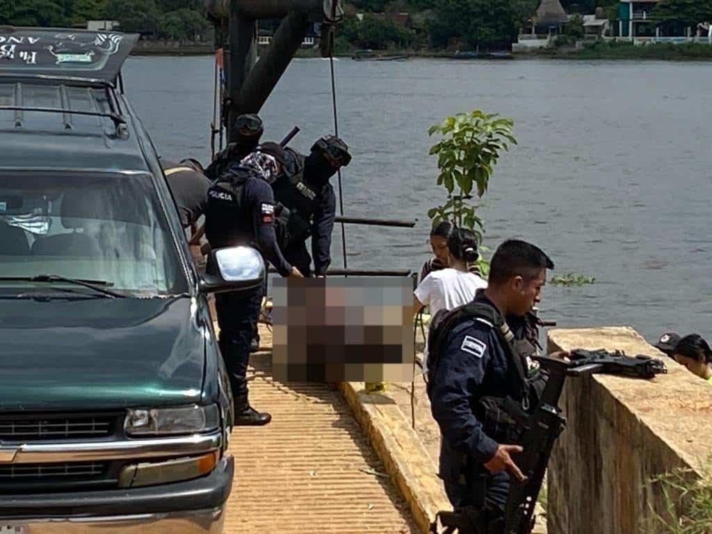 Sigue en calidad de desconocido el hombre hallado sin vida en el río Coatzacoalcos