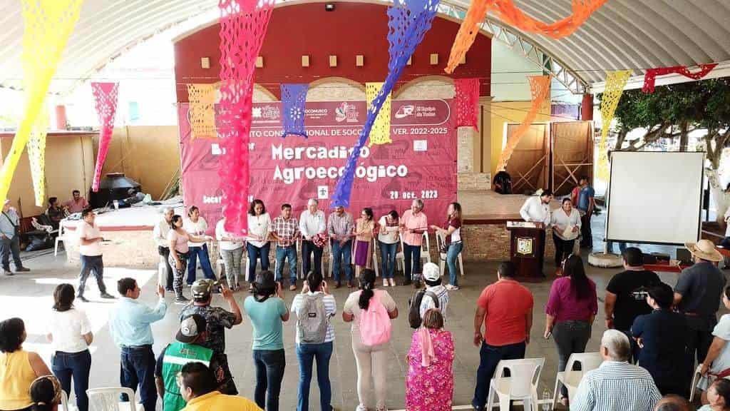 Arranca el mercadito agroecológico en Soconusco 