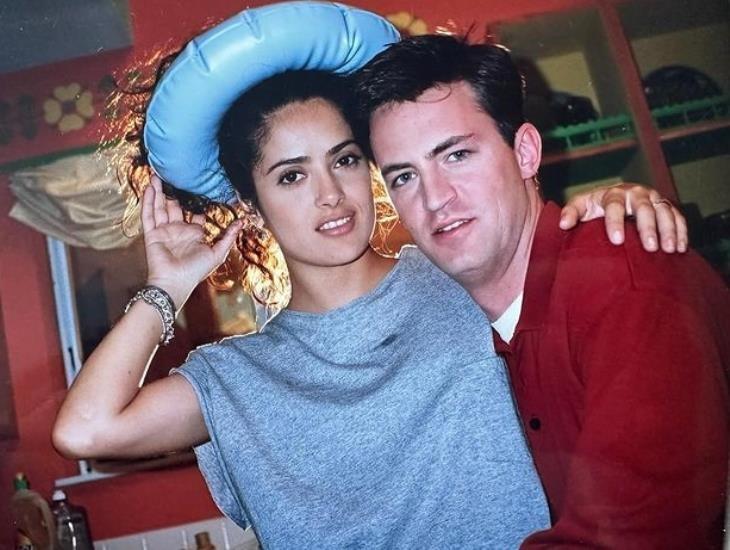 Salma Hayek compartió un emotivo mensaje por el fallecimiento de Matthew Perry