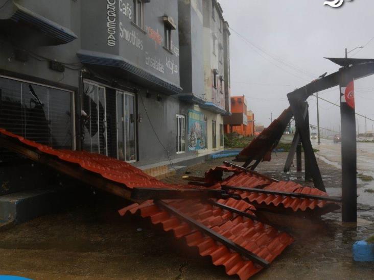 Frente Frío 8 en Coatzacoalcos; en fotos el recuento de los daños