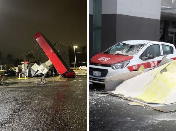 Frente Frío 8 en Coatzacoalcos; en fotos el recuento de los daños