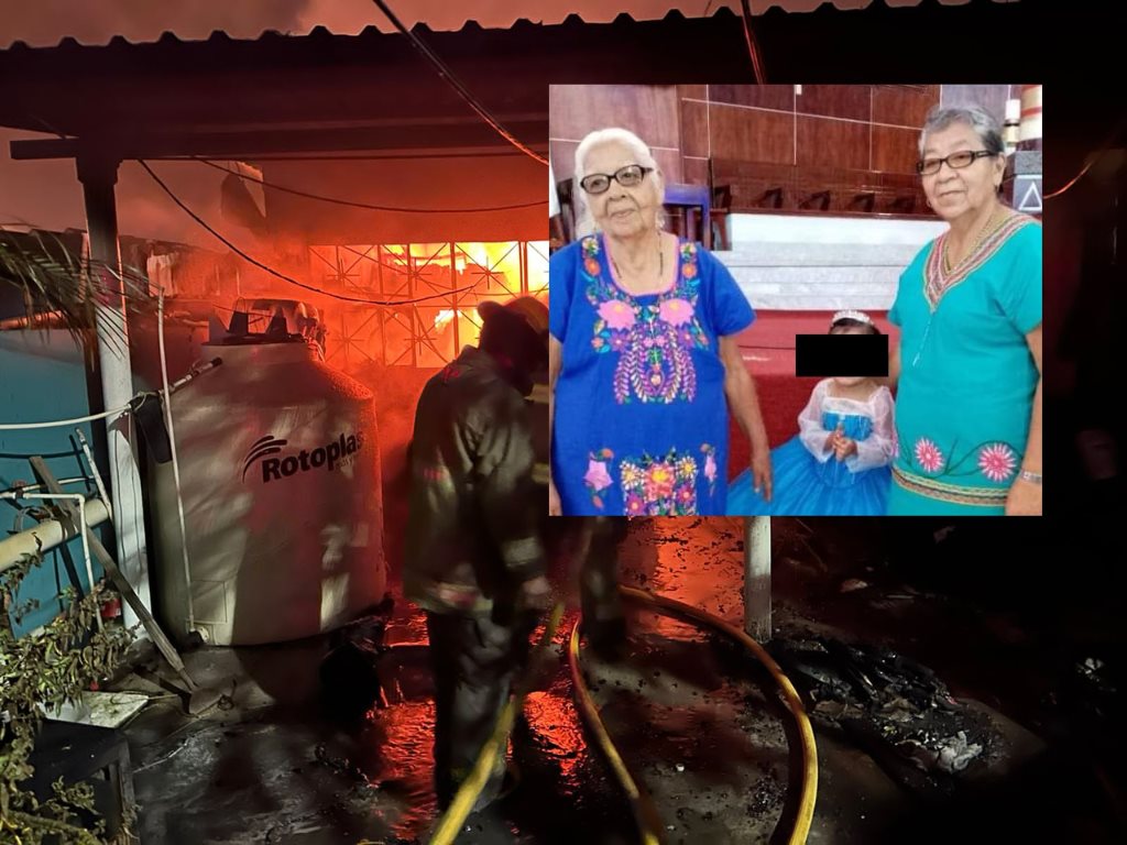 Enlutece a Minatitlán deceso de madre e hija altruistas; una veladora desató el fuego | VIDEO