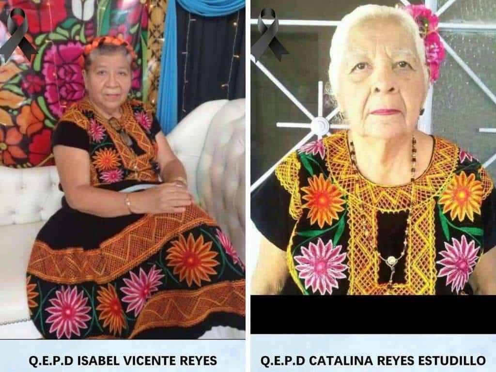 Dan cistiana sepultura a madre e hija fallecidas calcinadas en Minatitlán