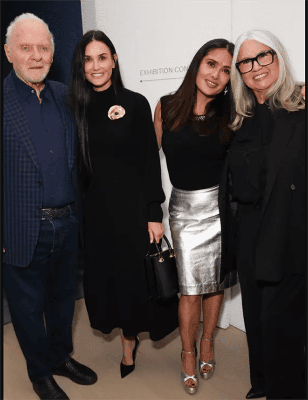Hermano de Salma Hayek inaugura exposición de arte en Los Ángeles y reúne celebridades