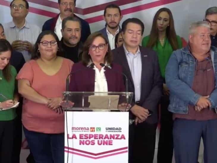 Rocío Nahle abandera encuesta de Morena en Veracruz, Manuel Huerta el hombre con mejor resultado | VIDEO