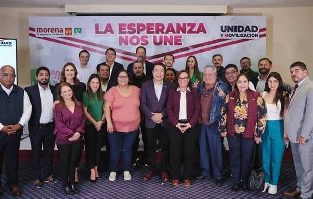 El pueblo manda coinciden Nahle y Huerta, destacan trabajar por la unidad y la participación de los Veracruzanos