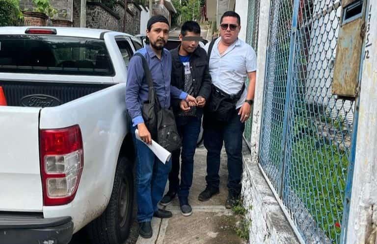 Captura Policía Ministerial del Estado a joven por lesionar a menor en San Andrés