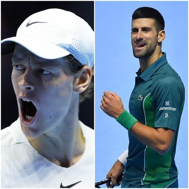 Avanza Novak Djokovic por triunfo de Sinner