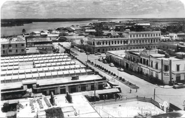 Así era el Mercado Coatzacoalcos en 1950