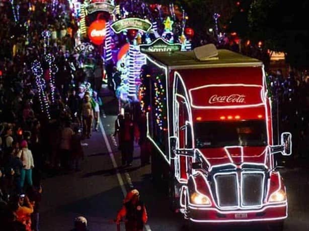 Caravana navideña Coca- Cola regresa y sólo visitará 11 ciudades, te decimos si llega cerca de Coatzacoalcos