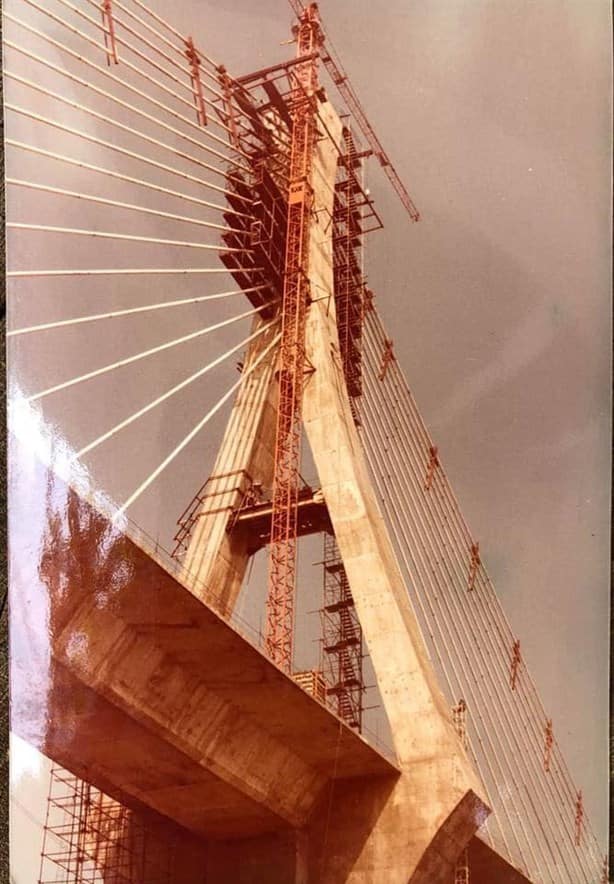 Así fue la construcción del puente Antonio Dovalí