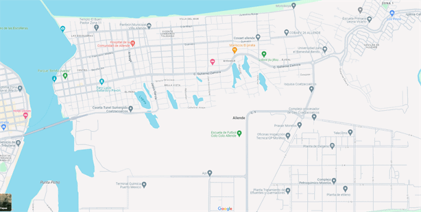 Así es la ruta directa que proponen del Túnel Sumergido de Coatzacoalcos a la zona industrial