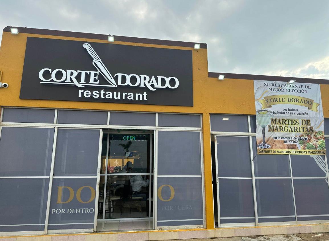 Corte Dorado nuevo restaurante en Coatzacoalcos, elegante y exquisita experiencia gastronómica