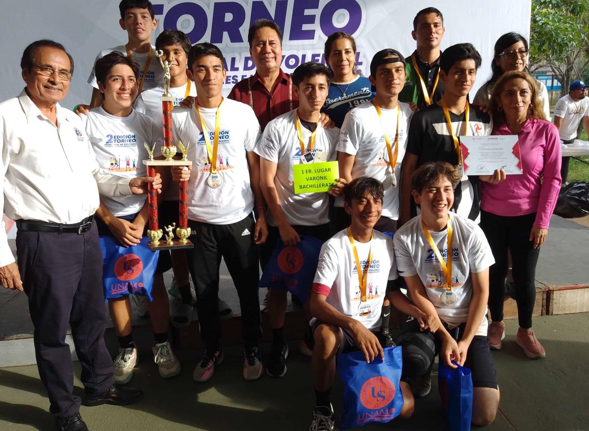 Equipos del CBTIS 85 ganaron la categoría Bachillerato