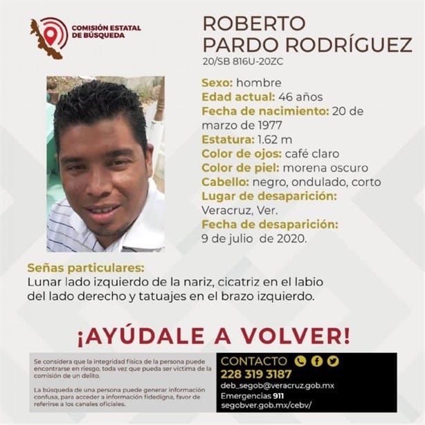 Lista de personas desaparecidas por las que la Fiscalía de Veracruz pagará millonaria recompensa