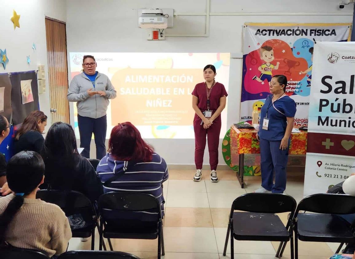 Nutrición y Salud Mental, iniciativas educativas del Gobierno Municipal de Coatzacoalcos