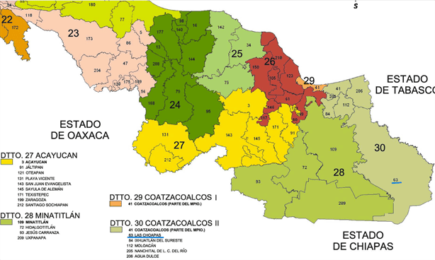 Este es el municipio con más territorio en Veracruz; está en el Sur