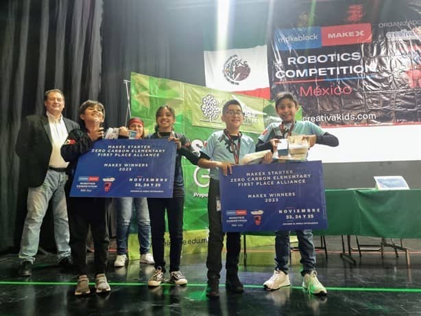 Alumnos robotistas de Coatzacoalcos representarán a México en Mundial de China 2024