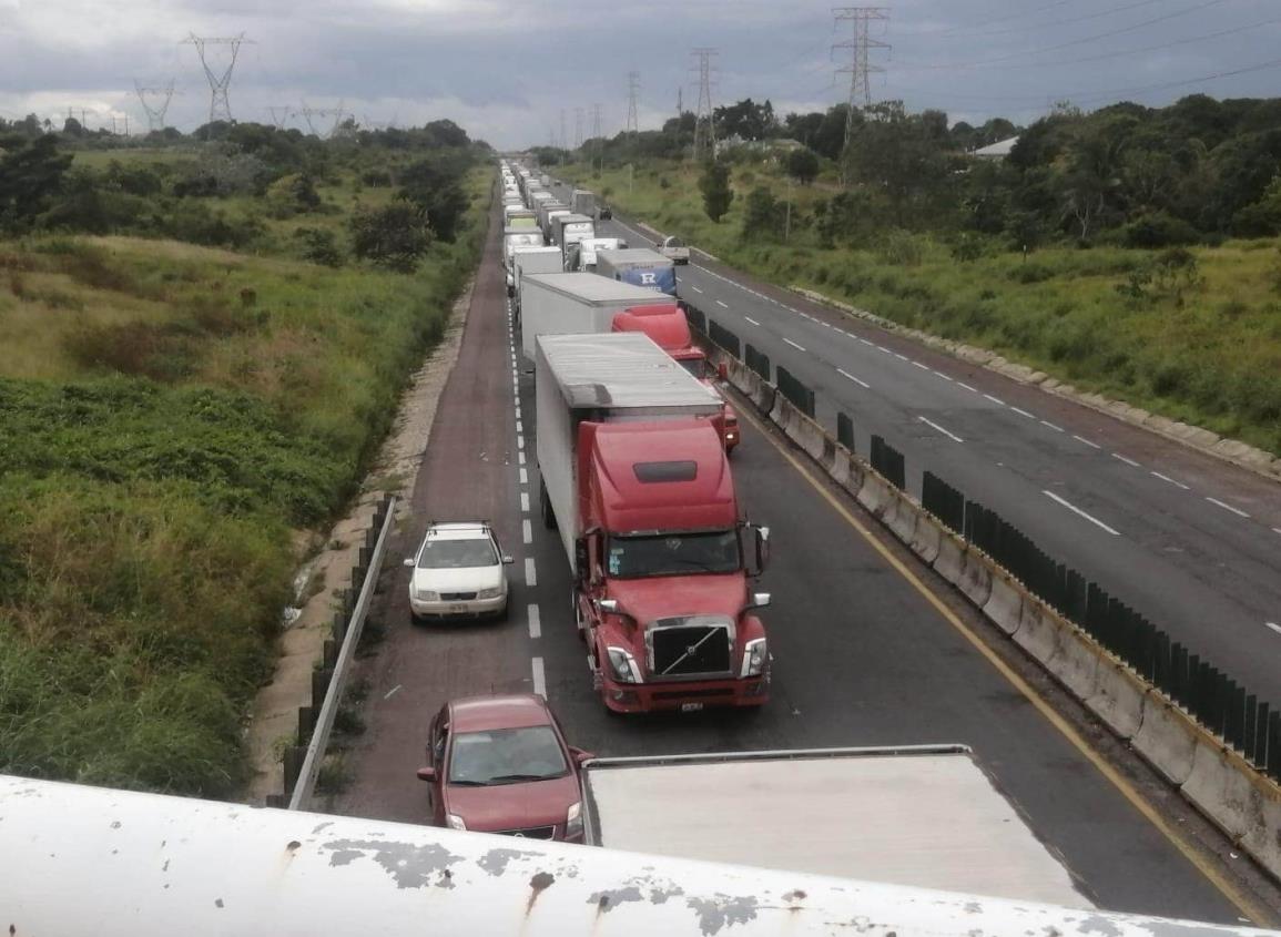 ¿Planeas salir de viaje? Así estará el tráfico en diciembre por el Coatzacoalcos I