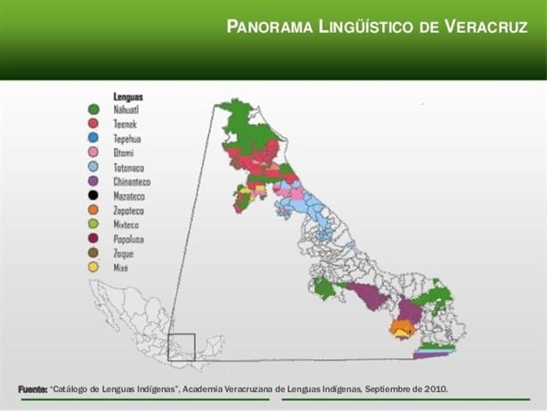 ¿Qué pueblos indígenas viven en Veracruz y qué lengua hablan?
