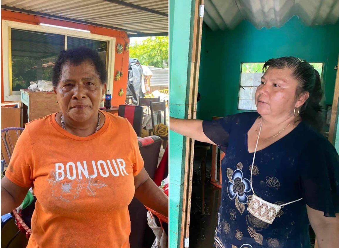 A 4 meses de la onda tropical 17, apenas se recuperan familias de Cosoleacaque