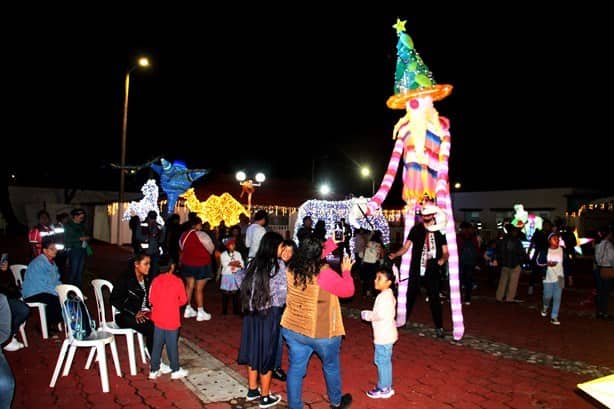 Mágica inauguración de la Villa Navideña de Coatzacoalcos; ¿cuántos visitantes se esperan? | VIDEO