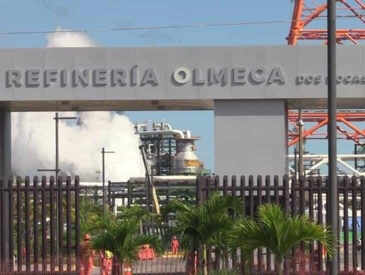 Refinería Olmeca en Dos Bocas; en esta fecha procesará barriles de petróleo crudo