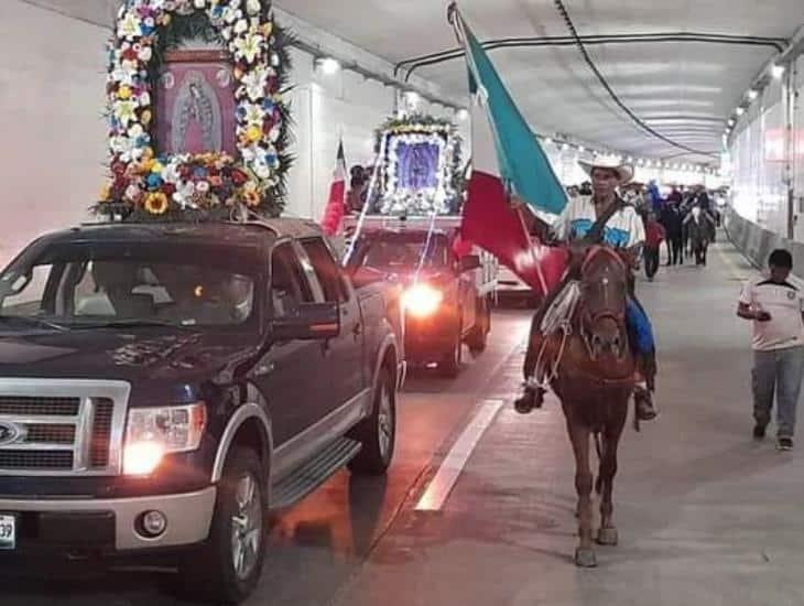 Por frente frío reprograman cabalgata de la Virgen en Coatzacoalcos, esta será la nueva fecha
