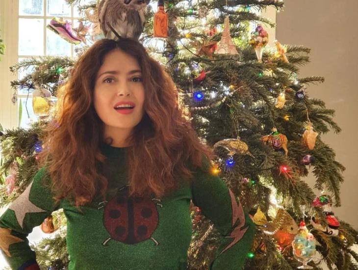 Salma Hayek asegura que sus platillos navideños son "únicos" por este motivo