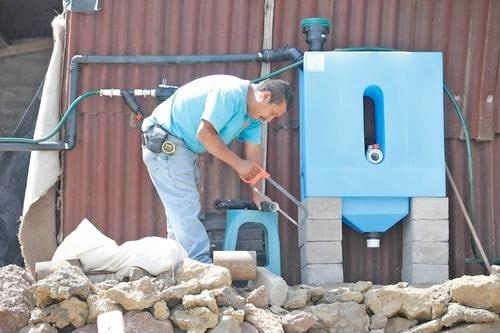 Licita CAEV sistema de captación de agua de lluvia en las Altas Montañas de Veracruz 