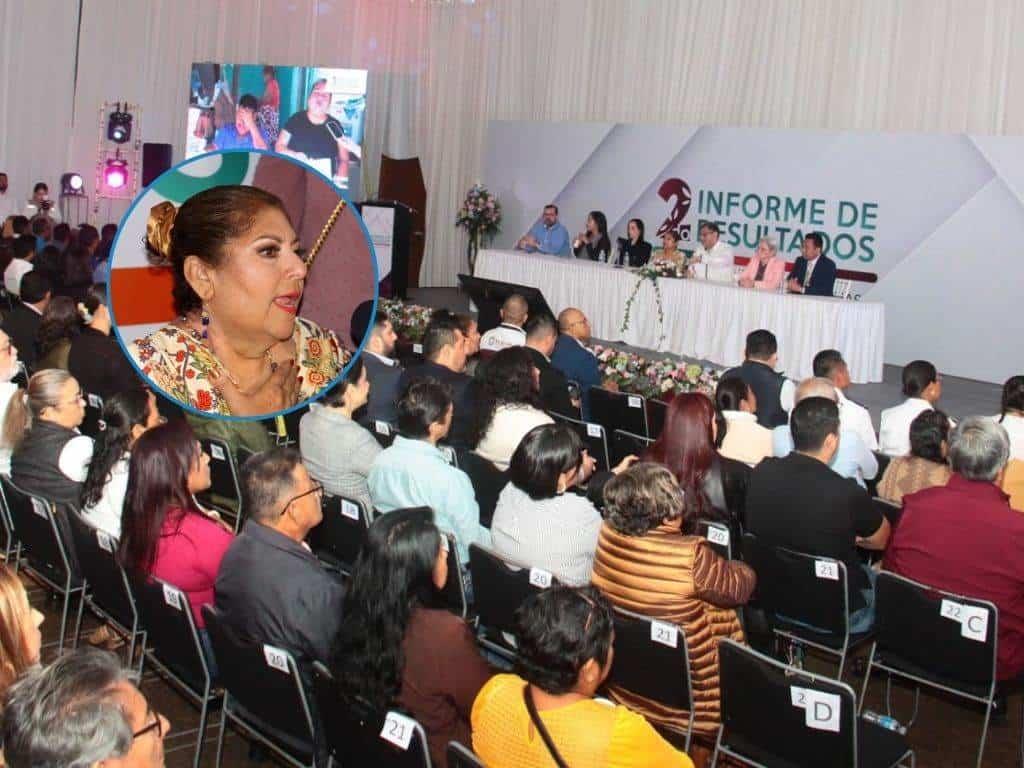 DIF Coatzacoalcos, 150 mil acciones a favor de los más necesitados; Esther Mortera rinde segundo informe