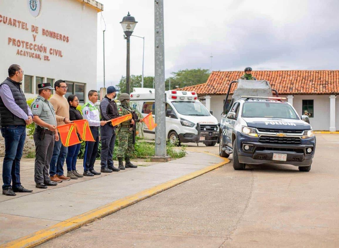 Arranca operativo Guadalupe - Reyes en Acayucan