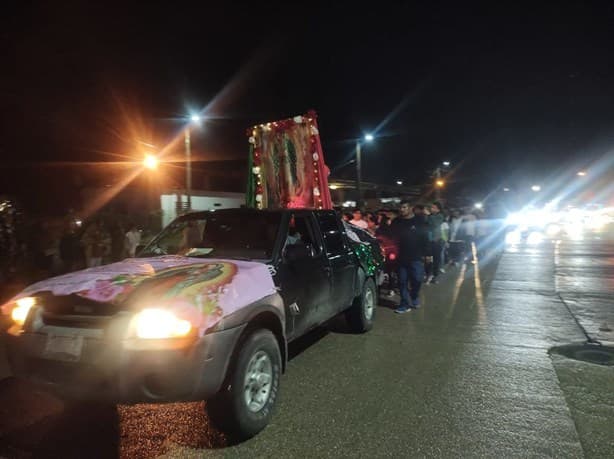 Así se vivió el festejo a la Virgen de Guadalupe en Moloacán | VIDEO