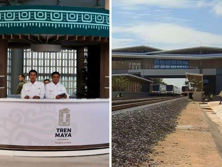 Así luce la estación del Tren Maya que fue inaugurada en Campeche | FOTOS