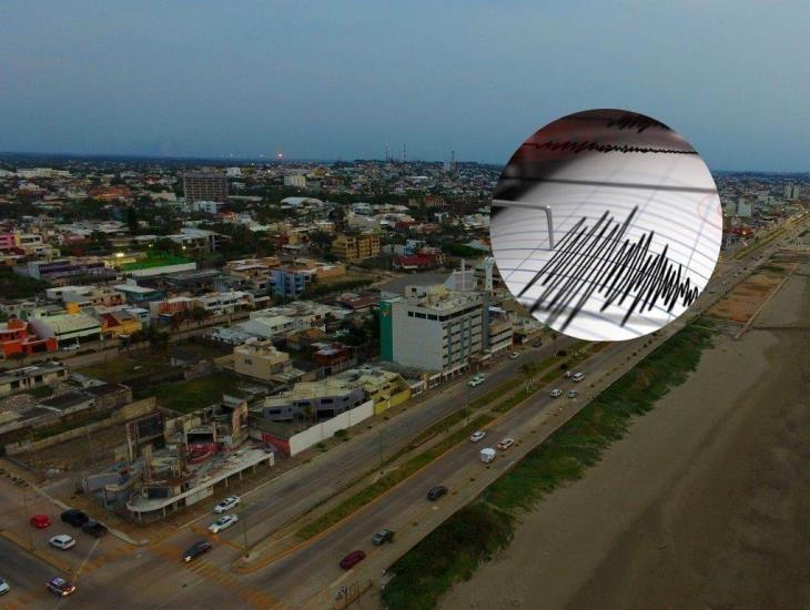 Otra vez Coatzacoalcos fue epicentro de sismo; esta fue la magnitud