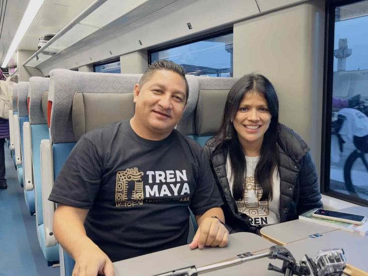 Tren Maya: arranca primer viaje con turistas a bordo | FOTOS