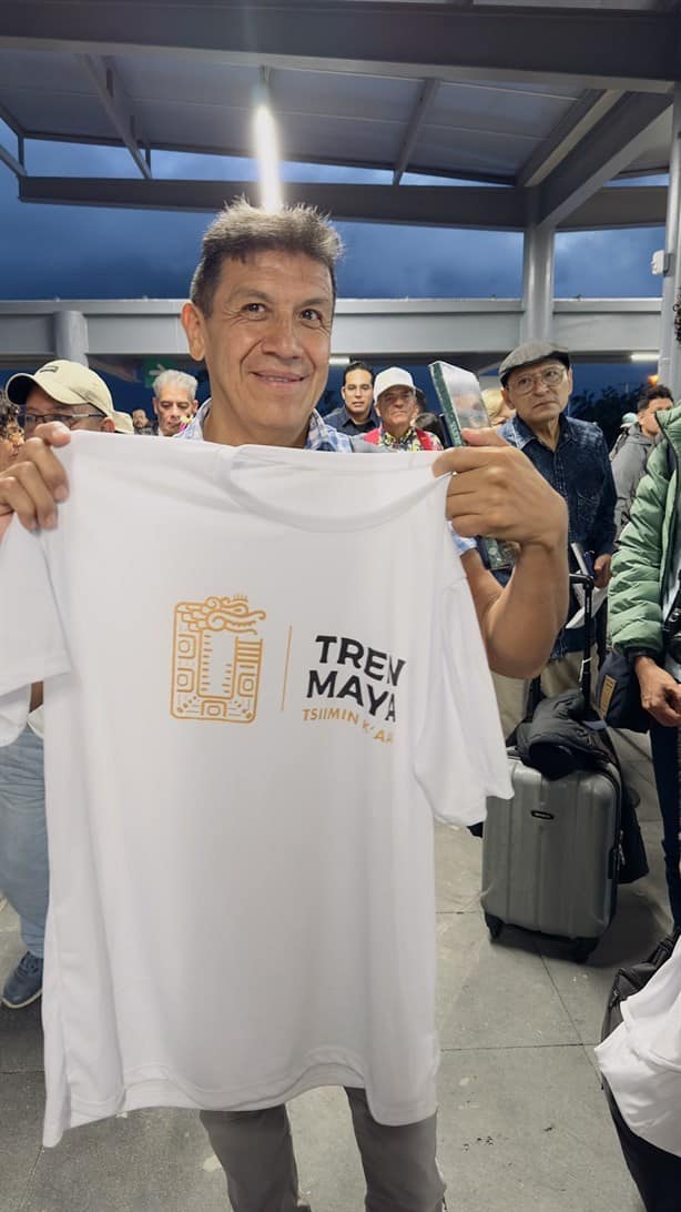 Tren Maya: arranca primer viaje con turistas a bordo | FOTOS