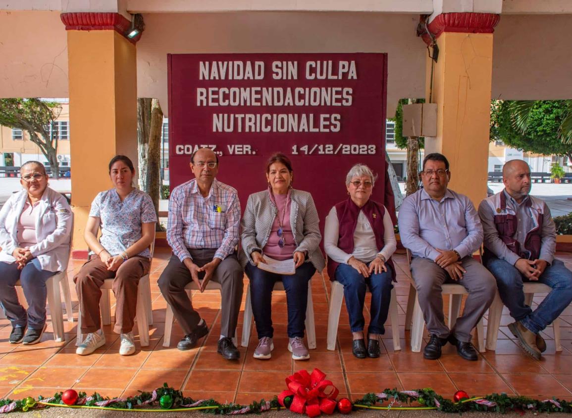 Gobierno de Coatzacoalcos exhorta a la prevención de Enfermedades durante las Fiestas Decembrinas