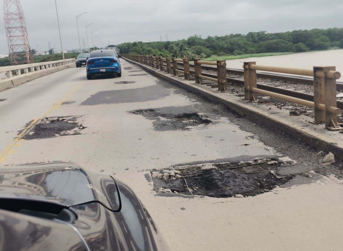 Denuncian pésimas condiciones de carretera Coatzacoalcos-Villahermosa ¡exigen reparaciones!