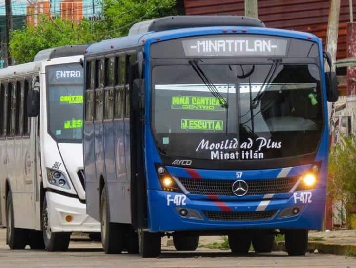 ¿Cuánto cuesta el pasaje en la ruta de autobuses Minatitlán-Coatzacoalcos?