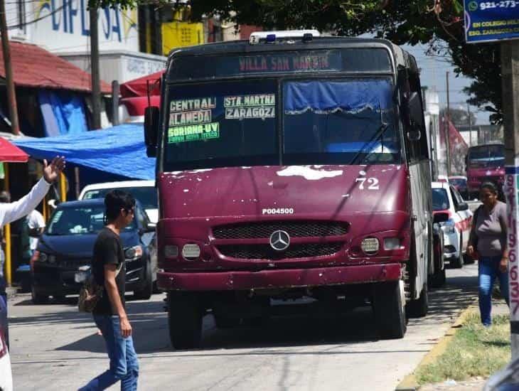 Transporte urbano en Coatzacoalcos: ¿cuál es la tarifa y cuánto tiempo lleva sin actualizarse?